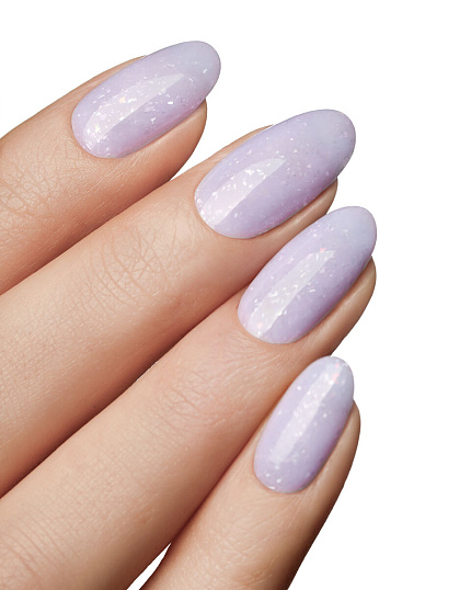 фото Цветная база для ногтей, E.MiLac Gamma Base Gel Amethyst №015, 15 мл