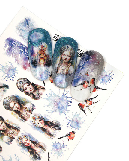 фото Naildress Slider Design №143 Зимняя сказка