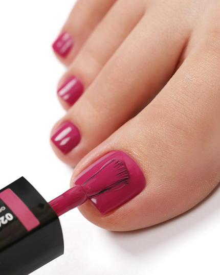 фото Гель лак EMI для педикюра, E.MiLac for pedicure Вишневый №24, 9 мл