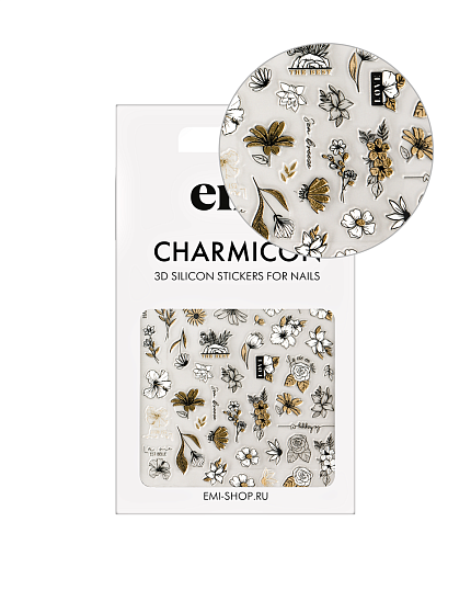 Charmicon 3D Silicone Stickers №246 Цветущая гармония