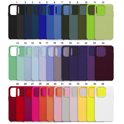 фото Чехол iPh 15 Pro Silicon Case APL WS с LOGO 