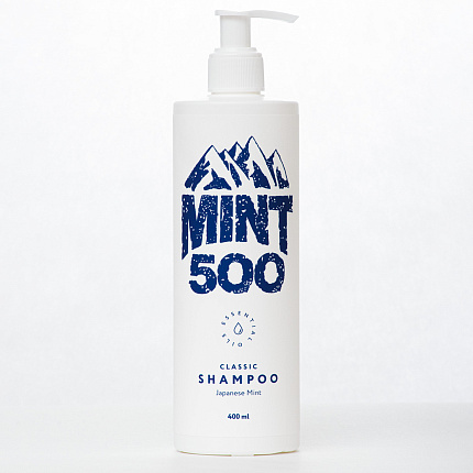 фото Шампунь восстанавливающий Mint500 Classic Shampoo Japanese Mint 400 мл