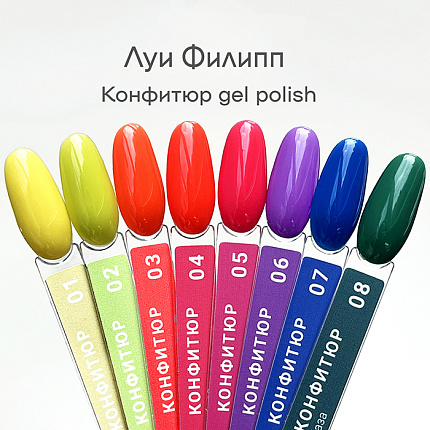 фото База для гель-лака, Луи Филипп, камуфлирующая Rubber Base Конфитюр № 03, 15g