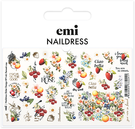 фото Naildress Slider Design №146 Летний сад