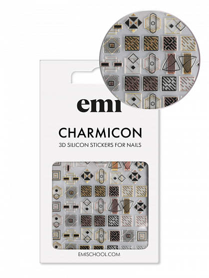 Charmicon 3D Silicone Stickers №193 Элегантность