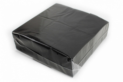 Салфетки маникюрные, безворсовые, черный, 4*6 см., 540 шт/уп.