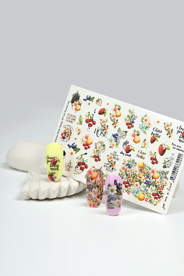 фото Naildress Slider Design №146 Летний сад