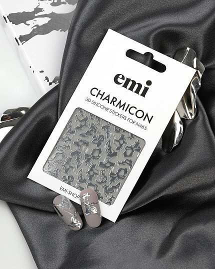 фото Силиконовые стикеры для ногтей EMI, Charmicon 3D Silicone Stickers №255 Тягучесть