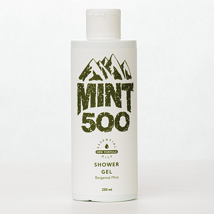 фото Увлажняющий гель для душа Mint500 Shower Gel Bergamot Mint 250 мл