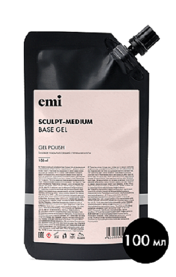E.MiLac Sculpt-Medium Base Gel, 100 мл.
