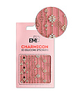 Charmicon 3D Silicone Stickers №154 Floral Art