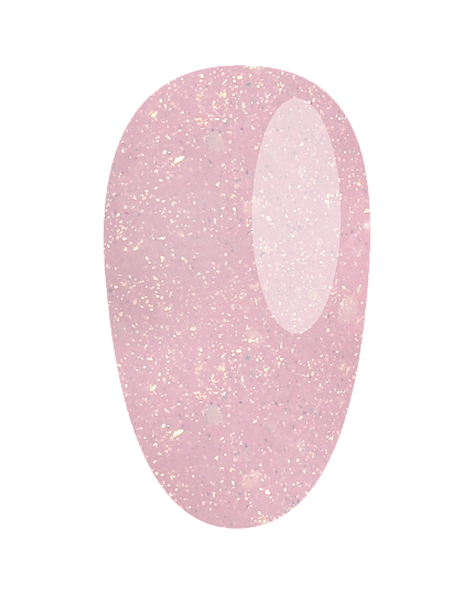 фото Цветная база для ногтей, E.MiLac Gamma Base Gel Tourmaline №017, 15 мл