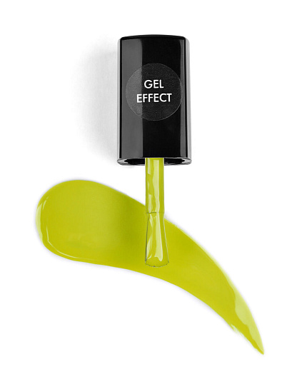 фото Ультрастойкий лак с гелевым эффектом, EMI, Gel Effect Шартрез №201, 9 мл