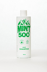 Противовоспалительный шампунь на основе масла и экстракта семян конопли Mint500 Hemp Shampoo 400 мл